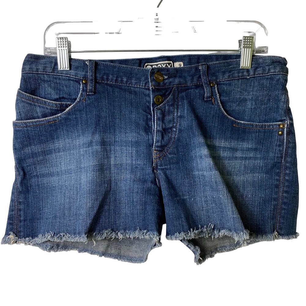 Roxy‎ Size 9 Denim Cut Off Shorts (2448)